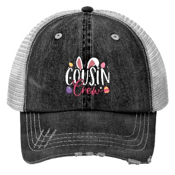 Discover Cousin Crew Easter Day Toddler Matching Boy Girls Trucker Hats