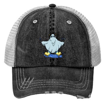 Discover Puddle Jumping Ghost Trucker Hats