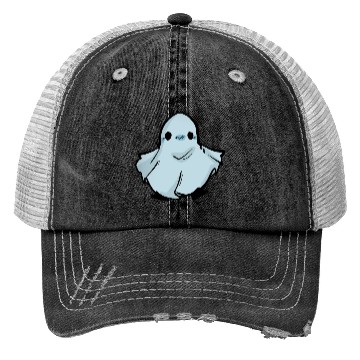 Discover Smol Ghost Trucker Hats