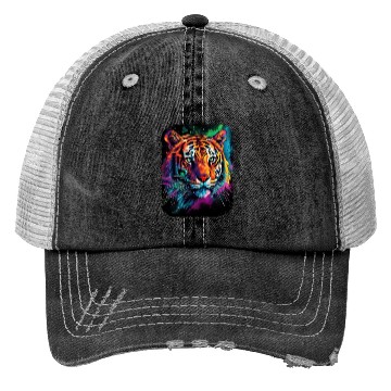 Discover Tiger Design for a Tiger lovers Trucker Hats
