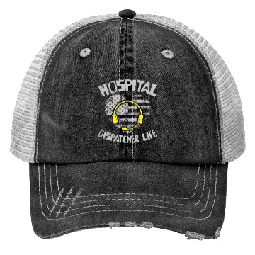 Discover Dispatcher Us Flag Trucker Hats