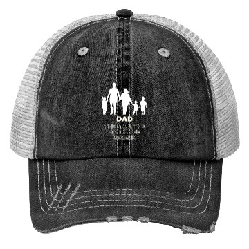 Discover Dad, the man, the myth, the legend Trucker Hats