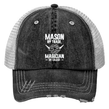 Discover Bricklayer Brick Mason Masonry Trucker Hats