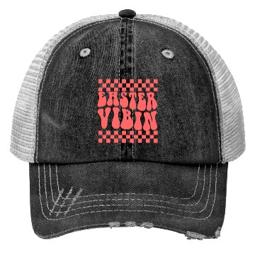 Discover Easter Vibin Trucker Hats