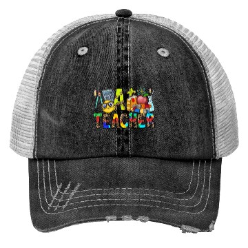 Discover A Teacher Trucker Hats