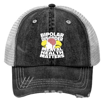 Discover Psychology Psychologist Bipolar Trucker Hats
