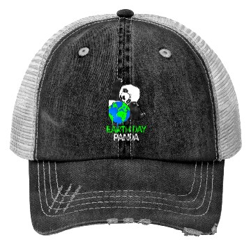 Discover Earth Day Panda Trucker Hats
