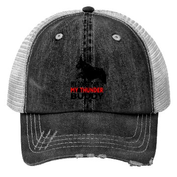 Discover My doberman Pinscher is my thunder buddy Trucker Hats