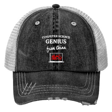 Discover Computer Science Genius From China Admin Trucker Hats