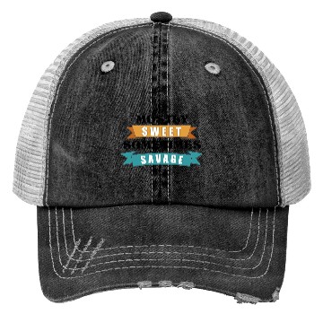 Discover mostly sweet sometimes savage Trucker Hats
