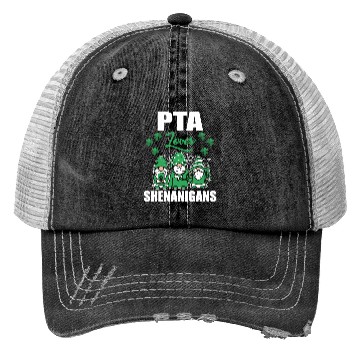 Discover PTA Loves Shenanigans Irish St. Patricks Day Trucker Hats