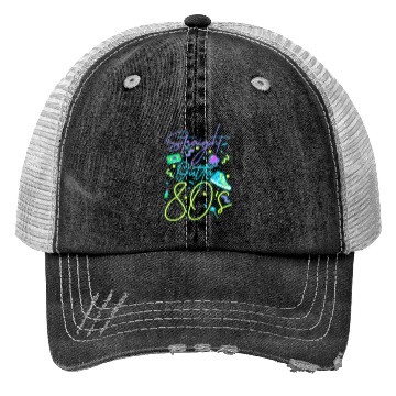 Discover 80S Cool Neon Sign Trucker Hats