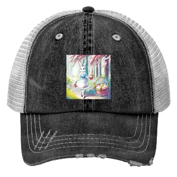 Discover Bunny Girl Trucker Hats