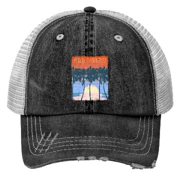Discover San Diego Beach Family Vacation Keepsake Trucker Hats