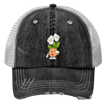 Discover Plant Pot Calla Lily Flower Trucker Hats