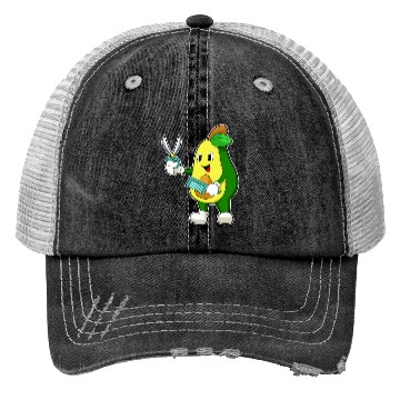 Discover Avocado Hairdresser Scissors Comb Trucker Hats