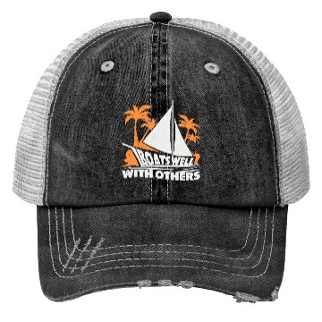 Discover Boating Boat Captains Boating Sailing Cruise Ship Trucker Hats