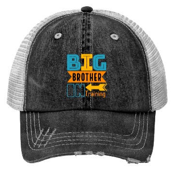 Discover big brother in training, big brother 2024 Trucker Hats