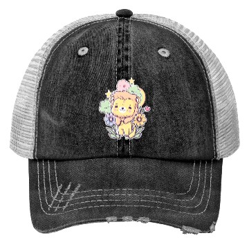 Discover Baby Lion Trucker Hats