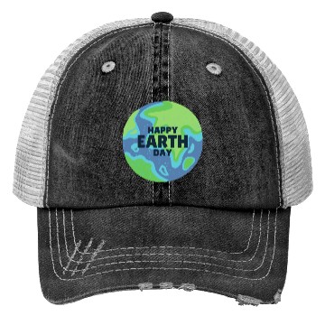 Discover Happy Earth Day Trucker Hats