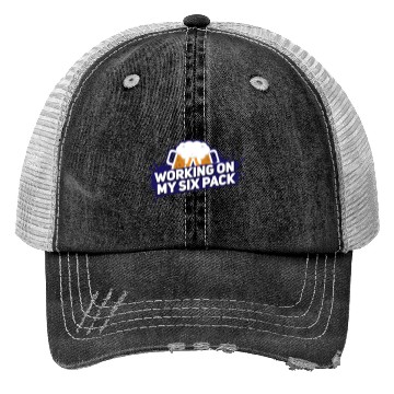 Discover Beer Gym Six Pack Trucker Hats