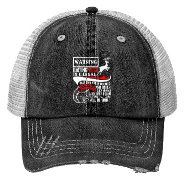 Discover Baiting Deer And Squirrels Chipmunks Trucker Hats