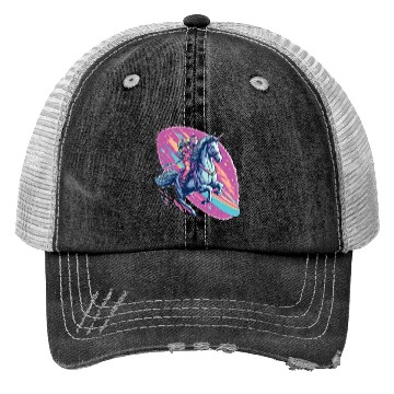 Discover Astronaut on a horse Trucker Hats