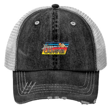 Discover Happy Camper Trucker Hats