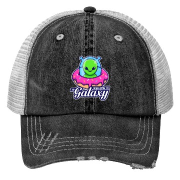 Discover Welcome to the new galaxy with donut UFO. Trucker Hats