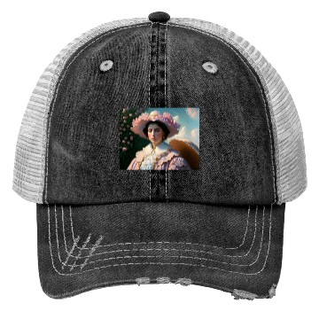 Discover sad woman Trucker Hats
