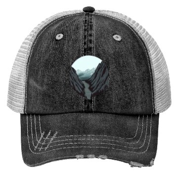 Discover River design Trucker Hats