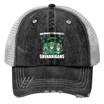 Discover Radiologic Technologist St. Patricks Day Trucker Hats