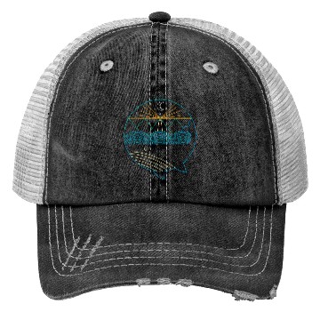 Discover Nature Ocean Minimalist Trucker Hats