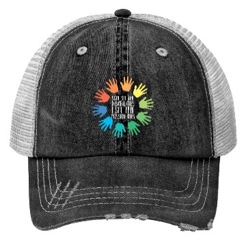 Discover I See Possabilities Special Education Teacher Trucker Hats