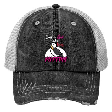 Discover Puffin Lover Puffins Trucker Hats