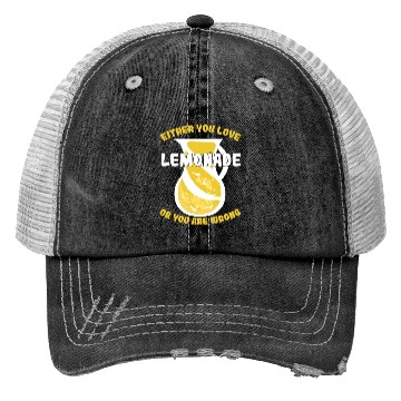 Discover Lemonade Lover Lemonade Stand Trucker Hats
