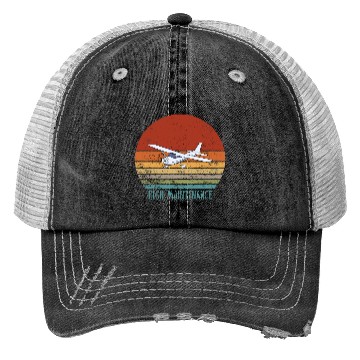 Discover Retro Small Aircraft - High Maintenance Trucker Hats