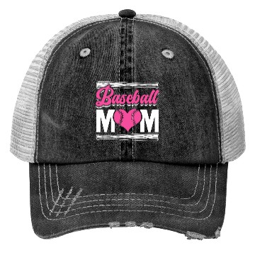 Discover Baseball Mom Athletic Player Mother's Day Baseball Trucker Hats