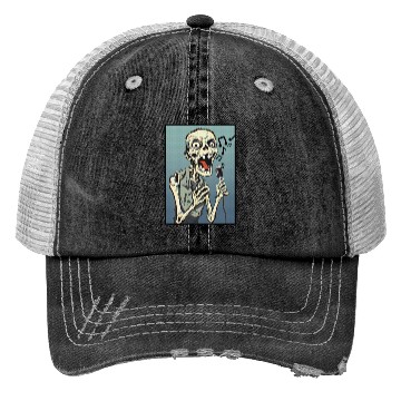 Discover Zombie Singer Trucker Hats