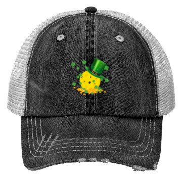 Discover Bowling Patrick Day Trucker Hats
