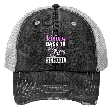 Discover Horse Lover Equestrian Riding Back To School Trucker Hats