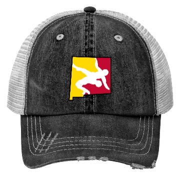 Discover New Mexico Wrestling Trucker Hats