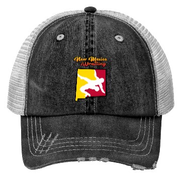 Discover New Mexico Wrestling Trucker Hats