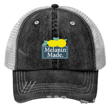 Discover Melanin Made Trucker Hats