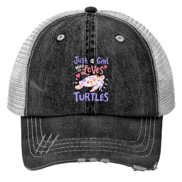 Discover Sea Turtle Turtle Lover Trucker Hats