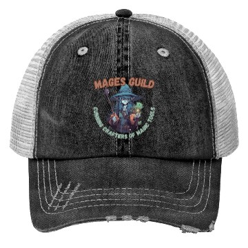 Discover Mages Guild, Magic Tools Trucker Hats