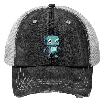 Discover Cute Robot Trucker Hats