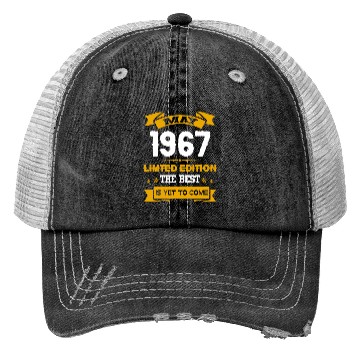 Discover May 1967 Birthday Surprise Trucker Hats