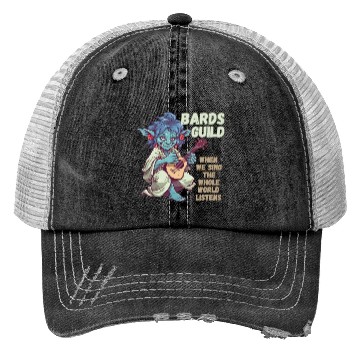 Discover Bards Guild, We Sing Listens Trucker Hats