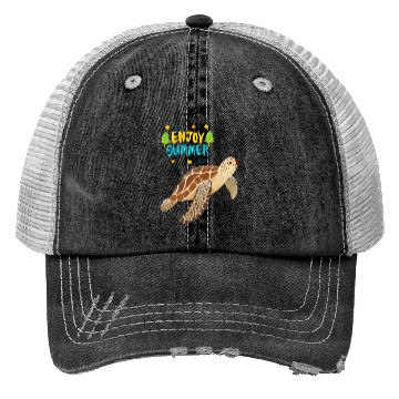 Discover Sea Turtle Trucker Hats